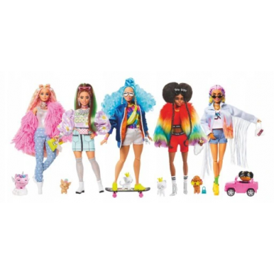 Lalka Barbie Zestaw HGB61 5-ciopak