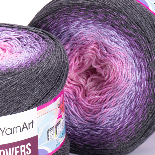 Włóczka Yarn Art Flowers color 276, 250g 1000m