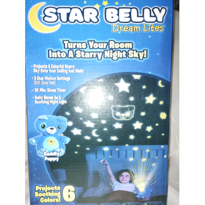 Jednorożec z projektorem Star Belly Animal Night