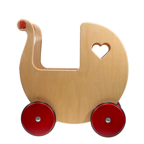 Drewniany wózek dla lalki Moover 788885