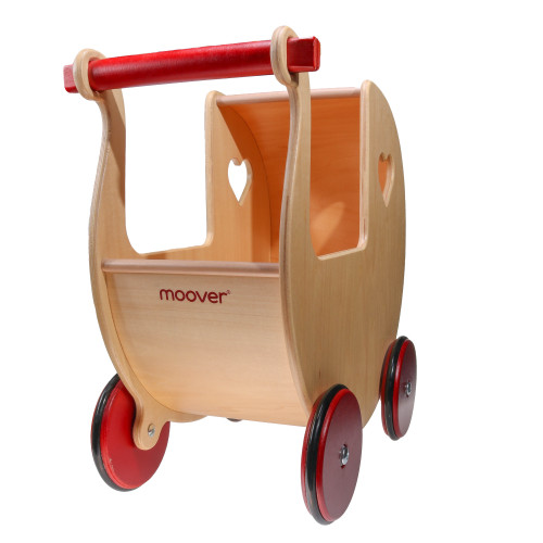 Drewniany wózek dla lalki Moover 788885