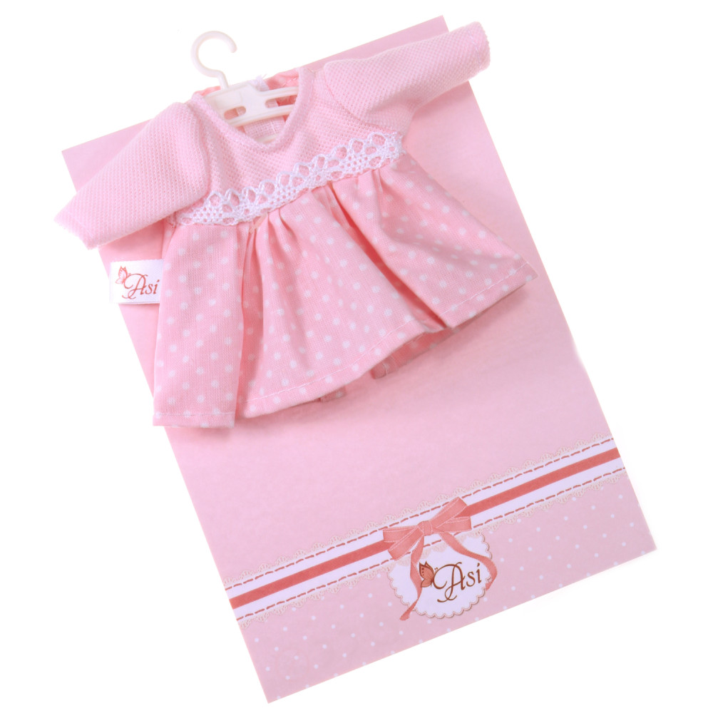 Różowa sukienka dla lalki Asi 3114660