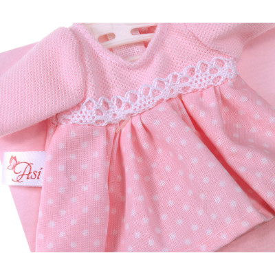 Różowa sukienka dla lalki Asi 3114660