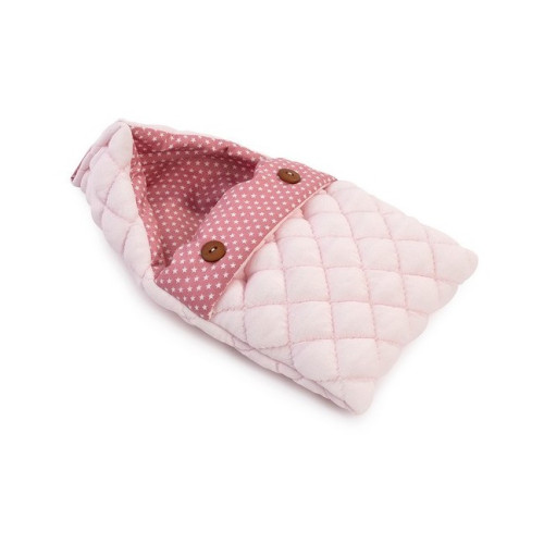 Różowy śpiworek dla lalki Asi 3997133