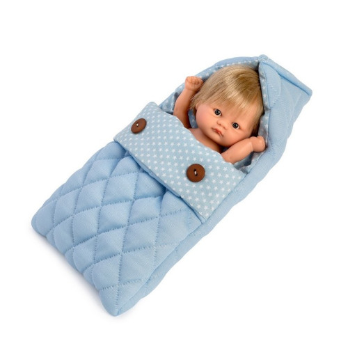 Niebieski śpiworek dla lalki Asi 3997134